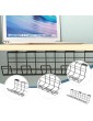 Lurrose 1PC Cable Management Tray Wire Management Rack Under Shelf Basket for Storage Space on Kitchen Pantry Desk Bookshelf Cupboard - B0983VXND2S