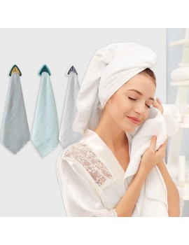 Tea Towel Holder Premium Silicone Self Adhesive Towel Hooks Anti Collision Small Triangular Wall Mount Cloth Holders for Bathrooms Kitchen Set of 6 White Green Blue - B095JKSHB8I