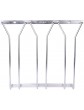 Dianoo 3 Row Wine Glass Rack Wire Hanging Rack Stainless Steel Stemware Rack Holder Under Cabinet 10.78 Inch - B07FD1HNS6C