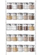 Kitchen Spice Rack Multi-Layer Metal Kitchen Rack Rotatable for Kitchen Spice Placement 5 Layers - B07N2R6C13J