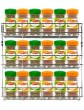 Neo® 24pc Chrome 3 Tier Spice Rack Jar Holder for Wall or Kitchen Cupboard - B00TQPAAVEH
