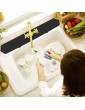 Faucet Absorbent Mat Silicone Sink Splash Guard Behind Faucet Washable Kitchen Sink Drip Catcher Ternal Sink Mat Absorbent Washable Backsplash Guard for Kitchen Bar Farmhouse - B09YD4TGH8U
