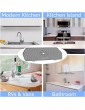 Gidenfly Silicone Splash Guard for Sink Faucet | Kitchen Sink with Quick Drain Water Mat Draining Mat behind Tap Drip Catcher Reusable Easy to Air Dry - B09X69VGXWB