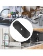 Kitchen Faucet Sink Splash Guard Faucet Water Catcher Mat,Silicone Drying Mat with Built-in Drain Lip,Kitchen Bathroom Sink Drain Mat,Rubber Drying Mat for Countertop Protect,Prevents Water Build Up - B09XF3FF8XR