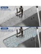 Silicone Faucet Handle Drip Catcher Tray Faucet Mat for Kitchen Sink Drip Protector Splash Countertop Drip Drying Pad for Kitchen & Bathroom Countertop - B0B2PK16ZYC