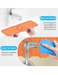 Silicone Sink Faucet Mat Kitchen Faucet Sink Splash Pad Sink Splashback Mat Faucet Drain Mat Handle Drip Catcher Tray Multifunctional Countertop Protector Mat for Kitchen Bathroom - B09ZL14VDYL