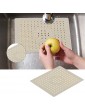 Sink Mat Sink Protector Mat Kitchen Drain Pad for Rivet Pad for Silicone Pot Holder - B09RHKY5KRA