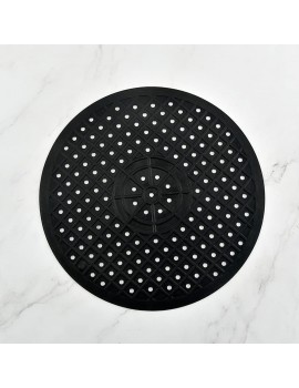 U-K Silicone Sink Mat Round Shape Hollow Kitchen Sink Drip Mat Quick Drain Mat for Pans Dishes Clever and Attractive - B09CM5Z5JYP