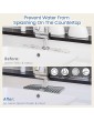 WeoTca Kitchen Faucet Sink Splash Guard 2 Pcs Silicone Faucet Water Catcher Mat Foldable Sink Faucet Splash Catcher Sink Draining Pad Behind Faucet Drying Mat for Kitchen Farmhouse and Bathroom - B09Y1Q481XR