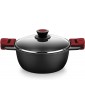 BRA Premiere 3-piece cast aluminum cookware with non-stick suitable for all types of cookers Including induction [ Exclusive] - B07L455238W