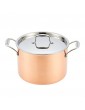 Commercial Pots & Pans Set 12 Piece Copper Cookware Set - B089ZH489HZ