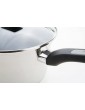 Prestige Durasteel Induction Stainless Steel Saucepan Silver Set of 3 - B01N6H649CW