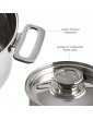Robert Welch Campden Cookware Casserole Pot 5.3L. Suitable for Induction & All Cooking Methods. 25 Year Guarantee - B07KT71B73A