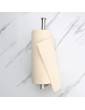 AMZOYO Paper Towel Holder Adhesive Paper Towel Holder Under Kitchen Cabinet or Wall Mount for Kitchen Self Adhesive or Drilling SUS304 Stainless Steel - B09JZ1R938C