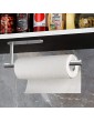 AMZOYO Paper Towel Holder Adhesive Paper Towel Holder Under Kitchen Cabinet or Wall Mount for Kitchen Self Adhesive or Drilling SUS304 Stainless Steel - B09JZ1R938C