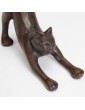 Bits and Pieces Cat Paper Towel Holder Sculpture Cast Iron Kitchen Statue Accessory - B076PQ3NJDM