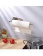 Deprik Kitchen Roll Holder Stainless Steel Paper Roll Holder under Cabinet for Kitchen No Drilling - B08H1N9NN6A