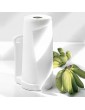 iDesign 35901 Basic Kitchen Paper Towel Holder Stand Plastic Free Standing Kitchen Roll Holder White - B00004XSFDB