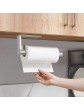 Kitchen roll Holder Wall Mounted No Drilling Paper Towel Holder for Bathroom Kitchen - B08R5TJ7DXL