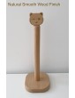 Kitchen Roll Holder Wooden Paper Towel Holder Free Standing Cute Cat Kitchen Roll Stand - B09VF23TDVJ