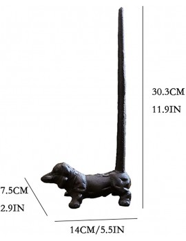 REN0124shuang Paper Towel Holder Paper Towel Holder Retro Cast Iron Puppy Paper Towel Holder Stand Paper Towel Holders for Kitchen Dining Table Home Decor Paper Towel Dispenser - B09MY6R7GFP