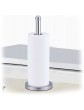 Stainless Steel Kitchen Towel Roll Pole Holder Top Paper Stand Practical Stylish Jumbo Sized Chrome Weighted Base Home Present Easy Clean - B08VWCG4NWS