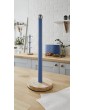 Swan SWKA17511BLUN Nordic Kitchen Roll Towel Pole with Bamboo Base Blue One Size - B08SWPD7YVR