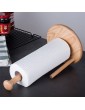 TOMYEUS Paper Towel Holder Creative Standing Paper Towel Holder Kitchen Paper Hanger Rack， Simply Standing Countertop Wooden Paper Roll Holder for Cabinet Table Kitchen Roll Organize Color : A - B0B2V5FR3QP
