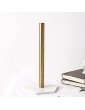 TOMYEUS Paper Towel Holder Nordic Retro Style Natural Marble Texture Gold-Plated Kitchen Paper Towel Holder Roll Holder Ceramics Desktop Paper Holder Kitchen Roll Organize - B0B2ZBJ9C6F