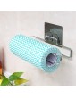 TOMYEUS Paper Towel Holder Paper Towel Holder Kitchen Paper Towel Holder，Wall Mounted and No Drilling Removable Metal Paper Towel Holderfor Home Kitchen（Silver） Kitchen Roll Organize - B0B2V6Y6H1W