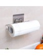 TOMYEUS Paper Towel Holder Paper Towel Holder Kitchen Paper Towel Holder，Wall Mounted and No Drilling Removable Metal Paper Towel Holderfor Home Kitchen（Silver） Kitchen Roll Organize - B0B2V6Y6H1W