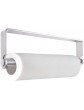 TUPARKA Self Adhesive Paper Towel Holder Paper Towel Dispenser Kitchen Tissue Towel Holder Stand Under Cabinet（Silver） - B07P7TST1ZL