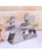 1 Piece Napkin Holder,stainless Steel Tissue Dispenser Dining Table Countertops Decoration Suitable for Magazine Passports Birth Certificates,paper Towel Holder - B0B2PJXC3WP