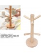 Wooden Mug Holder Mug Hook Durable Storage Tools Natural Landscape for Home for Family - B09VFVTX6KQ