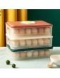 Audson Egg Holder with Lid,Egg Basket Fresh Organizer Tray Eggs Collecting Boxes Containers with Lid for 24 Eggs and Refrigerator Deodorant Egg Balls White - B09XK5WW43K
