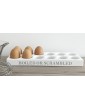 Charcoal Grey Egg Tray. Egg Crate. Egg Storage. Egg basket. Cabinet - B07TWLC6K5Q