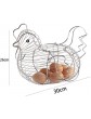 Egg Basket Chrome Holder - B07RJB3KSNS