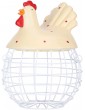 Egg Basket Multifunctional Storage Basket Home for Loading Eggs Storage OrnamentsYellow - B0917ML9LYJ