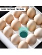 Eggs Storage for Kitchen Fridge Double Layer Egg Container Can Store 32 Eggs Drawer Type Egg Storage Box Can Keep Eggs Fresh Fridge Kitchen Table Top Stackable Egg Trays - B09XH827JWC