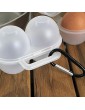 MEYING Portable Easter Matching Egg Carrier Container 2 Eggs Slot Eggs Case Egg Protector Egg Tray Carrier Container For Barbecue & Picnic Supplies - B09G2ZJ1HSY
