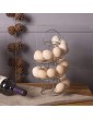 St@llion Grey Modern Egg Basket Spiral Egg Storage Holder Stand Egg Dispenser Rack with Carry Handle Holds 12-18 Eggs Pack of 1 - B08ZL2WH14N