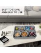 Drawer Organizer Storage Box 8 Squares Inserts Tool Desk Supplies Containers Toy Basket Cubes Stationery Makeup Boxes Utility Storage Bins Trays Holder Sorter for Home Bedroom Living Room Office - B089S8H7R9X