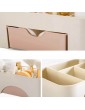 Makeup Brush Holder Plastic Makeup Organizer with Drawer Cosmetic Palette Organizer Make Up Lip Gloss Lipstick Holder Makeup Brushes Pen Pencil Storage Box Holder Container Tabletop Display Case - B07DWWS99VB