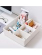 RWX Plastic Drawer Organizer Tray Cosmetic Compartment Storage Box for Kitchen Bedroom Office Drawer Organisers,29.5CM*28.8CM*9CM - B08P7D4LCBM