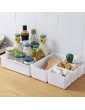 RWX Plastic Drawer Organizer Tray Cosmetic Compartment Storage Box for Kitchen Bedroom Office Drawer Organisers,29.5CM*28.8CM*9CM - B08P7D4LCBM
