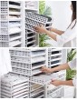 Sawyerda Drawer Shelf Plastic Storage Basket Wardrobe Cupboard Tidy Organiser Shelves,13.39 * 11.02 * 2.36 inch - B0978H91F9F