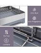 APEXCHASER Dish Drying Rack 2-Tier Dish Rack with Large Capacity Multifunctional Dish Drainer with 360° Drainboard Set Rustproof & Durable with Cutting Board Rack Tool-Free Installation - B09P13YYQDP