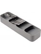 Joseph Joseph 85119 DrawerStore Compact Cutlery Organiser tray- Grey - B072R6CLRCZ