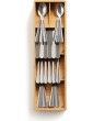 Joseph Joseph DrawerStore Bamboo Compact Cutlery Organiser - B08QH3SGTCU