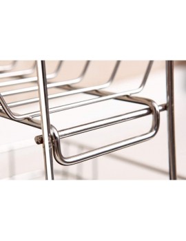 MZXUN Kitchen Rack Stainless steel racks kitchen rack cutlery storage rack spoon fork frame double rack drain rack - B09TVT6VVVY